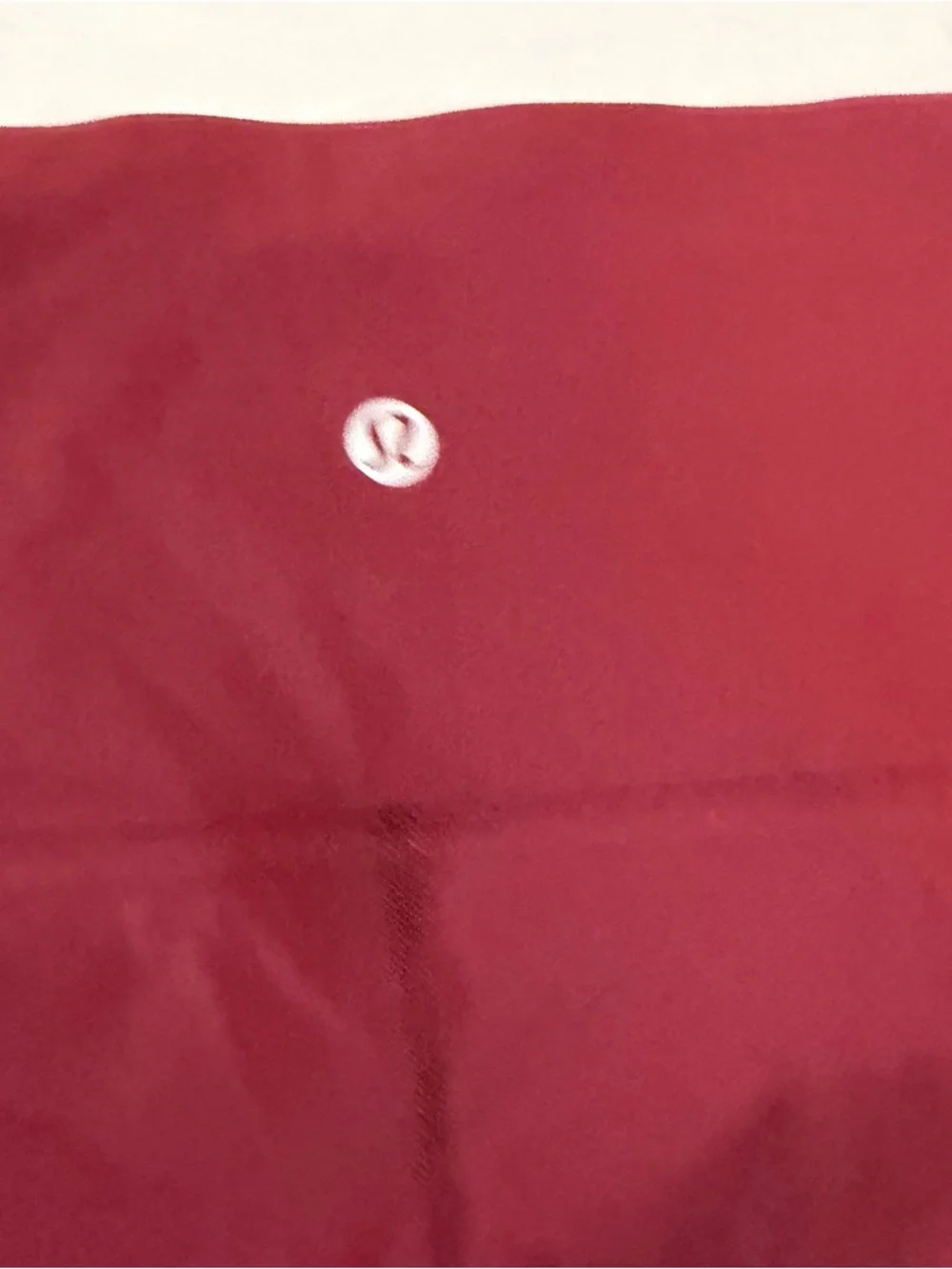 Lululemon Take A Hint High Rise Leggings Burgundy Stripe 25” Size 4 Yoga Woekout